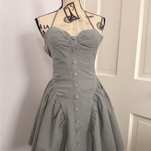 Miss Circle NYC Chic Gray Dress